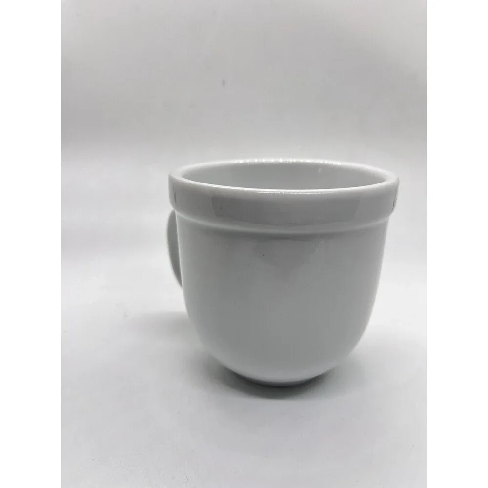 Pottery Barn Suppertime White Porcelain Mug
